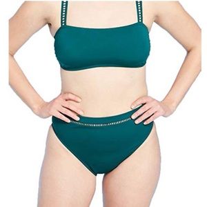 Shade & Shore Deep Teal Bikini Set
